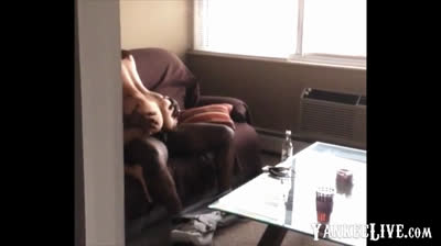 Girl's Interracial Affair Caught on Camera by Husband