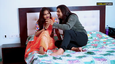 Horny Devar plows Desi Bhabhi in a kinky night of romp with her XXL inborn jugs juggling_1