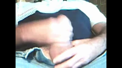 Hairy Daddy Bear Jerks Off Solo