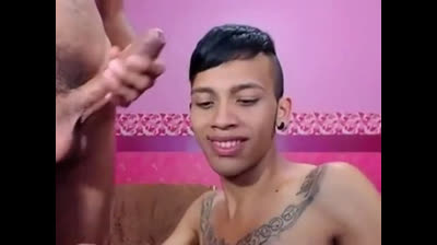 Latin Emo Twinks Fuck on Webcam