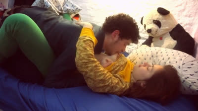 Passionate Redhead Latina Teen Blows Her Buddy