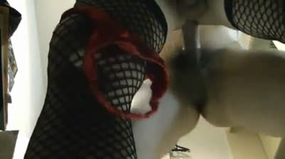 Asian Crossdresser Takes It From Behind