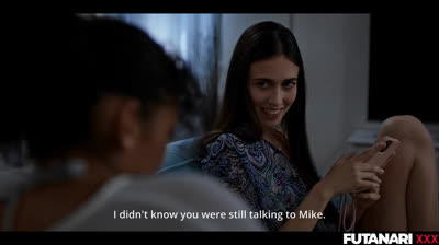 Contagious virus transforms a girl into a futa