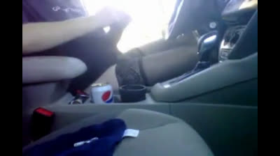 Crossdresser bear jerking off outdoors in nylons