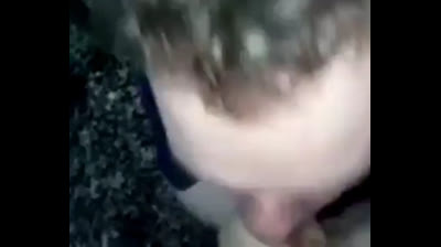 Fat Outdoor Amateur Blowjob