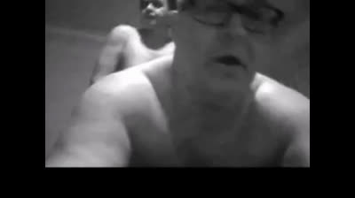 Daddy's Bareback Blowjob with Asian Bear