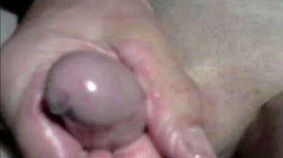 Twink's Webcam Handjob: Small Cock, Big Condom Fun