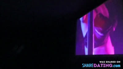 Angel's Adult Cinema Adventure: Amateur Milf's Facial Fun