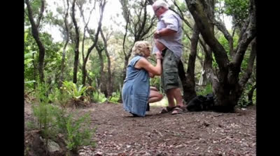 A Mature Couple's Outdoor Adventure