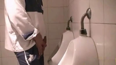 Bareback Daddy in the Gas Station WC