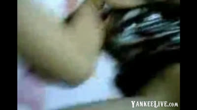 Arab Husband Cummed on His Amateur Girl's Tight Pussy