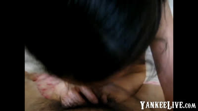 Korean Amateur Babe Blows and Bends