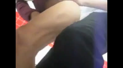 Twink fuks friend's brother at work.