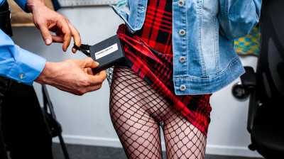 Bending over for officers big dick for skipping jail