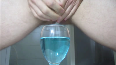 Creamy Cumshot into Water #2