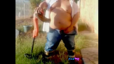 Chubby Gay Man Masturbates and Makes a Delicious Mess