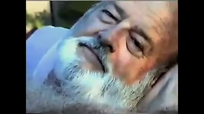 Young Man Sucks Off a Hairy Grandpa