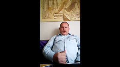 Big Daddy Bear Jerks Off His Small Cock