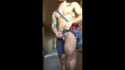 Twink's Cock Drains in the Alley