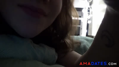 ASMR POV Blowjob with Big Tits Babe - Amateur Solo Female Masturbation