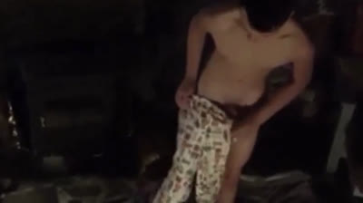 Daddy and His Boy's Webcam Fun