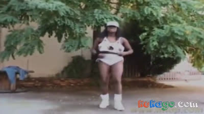 Big-Titted African Apoline From France