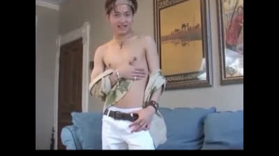 Thai Twink Amateur Masturbating