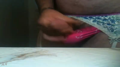 Masturbating in my lingerie