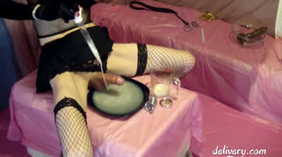 2 Loads of Cum for a Crossdresser