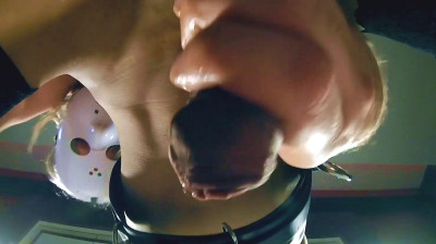 Kinky guy fucks bareback ladyboy ass and mouth