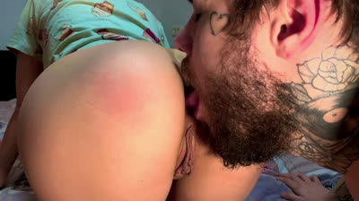 Rough Anal Creampie with Russian Teen