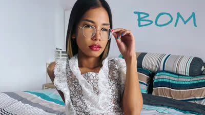 A - Asian girl serving white expat