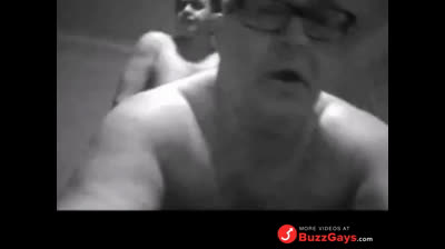 Daddy's Bareback Blowjob with Asian Bear