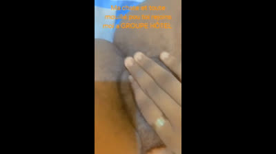 Ma chate mouille car je c'est que tu vas venir me la pénétré ❤️?