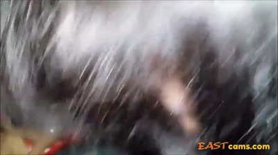 Chubby Asian MILF's Blowjob and Facial