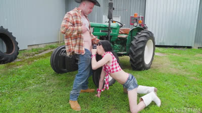 AT - FB - Farmer Femboy Gets His Fields Plowed