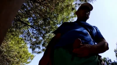 Daddy's Big Cock Outdoors