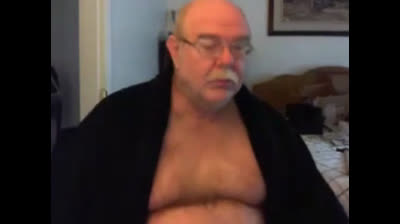 Hairy Daddy Shows Off His Body